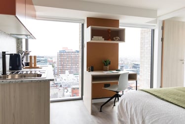 1 bed studio, John Street, Merchant City, Glasgow, G11JF - Image 9